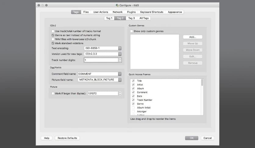 Kid3 Tag Editor 3.9.7