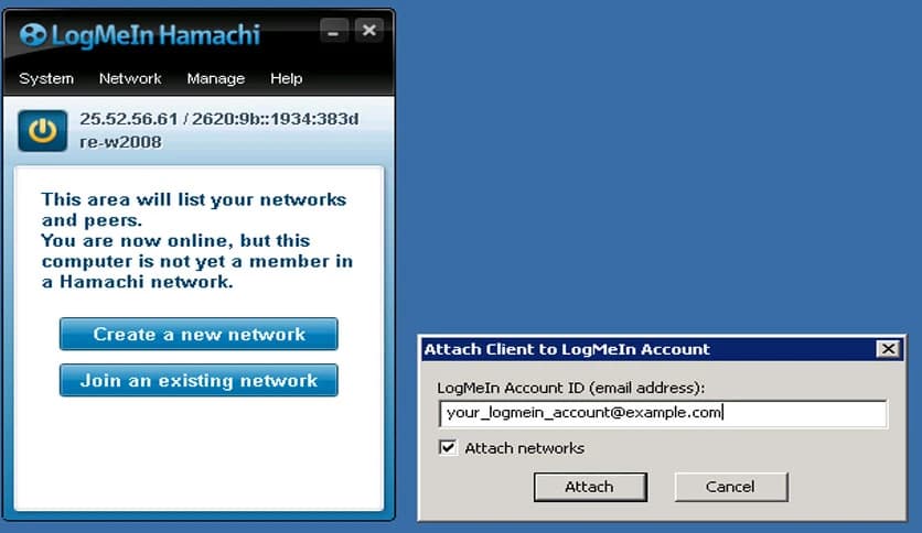 LogMeIn Hamachi 2.4.0.23