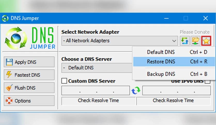 Sordum DNS Jumper 2.3