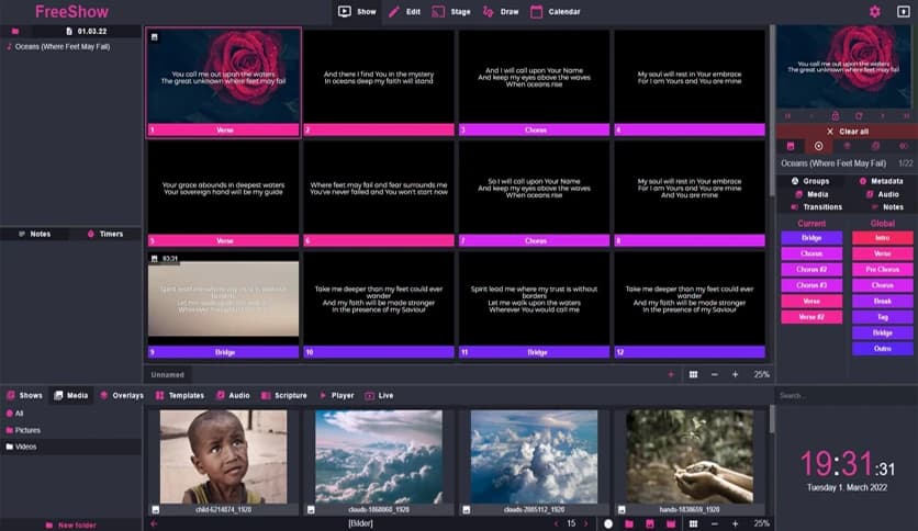 Live Church Solutions FreeShow 0.9.9