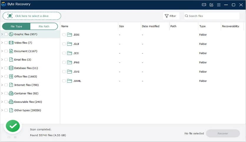 Byte Recovery 1.2.2.193