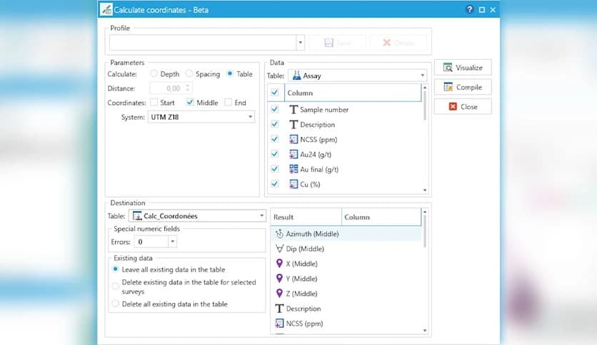 GeoticSection 1.0.13