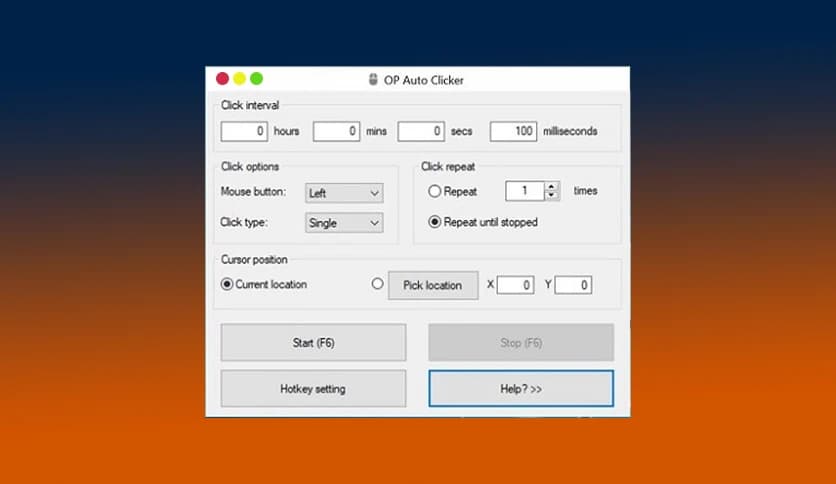 OP Auto Clicker