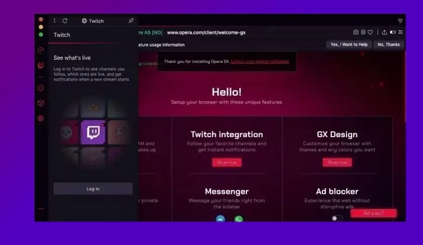 Opera GX 126.0.5750.88