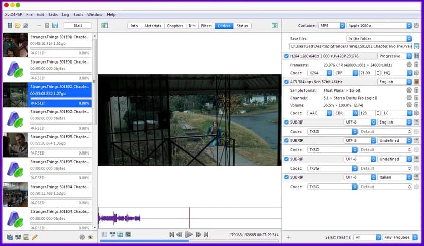 Winnydows XviD4PSP 8.2.1