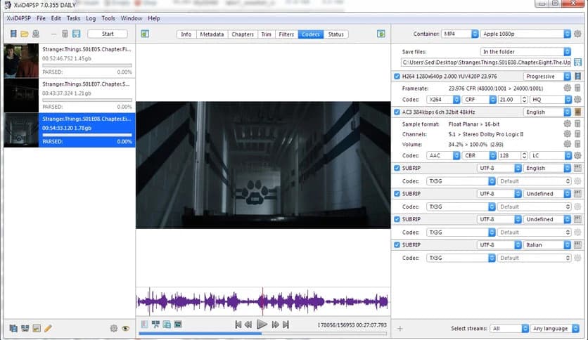 Winnydows XviD4PSP 8.1.100