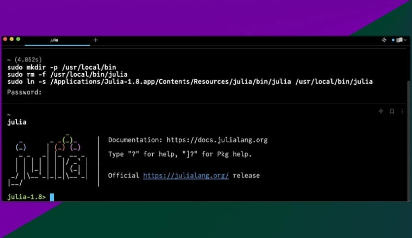 Julia Language 1.12.4