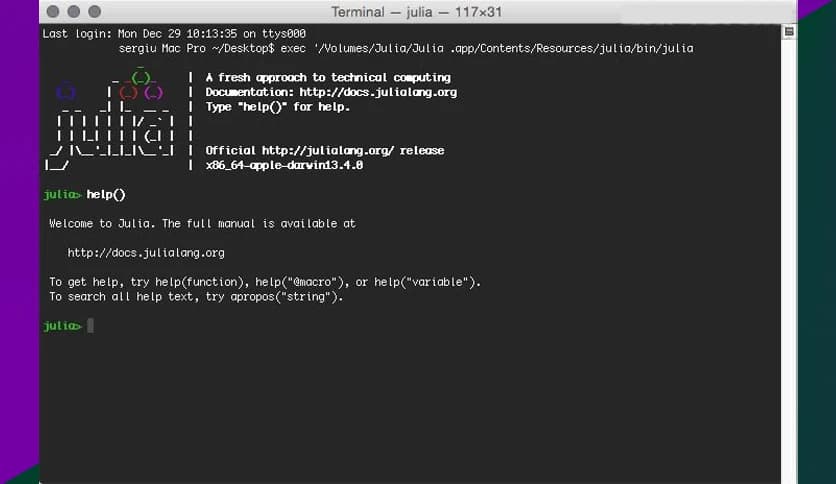 Julia Language 1.12.4