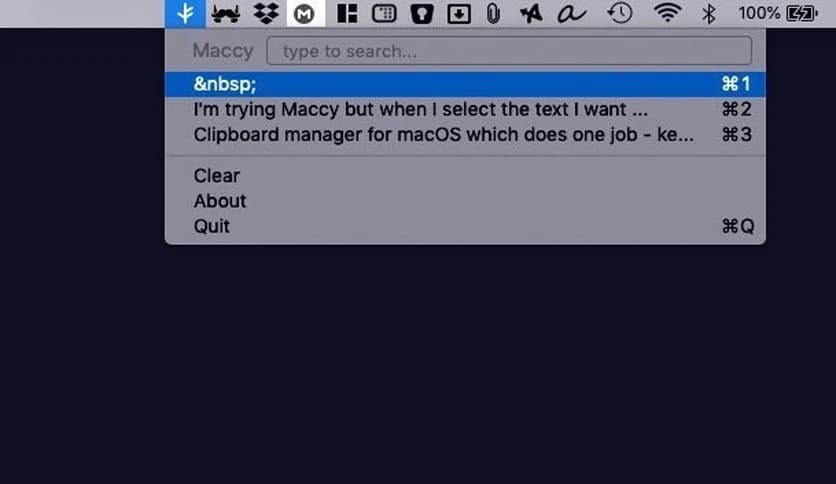 Maccy Clipboard Manager 2.6.1