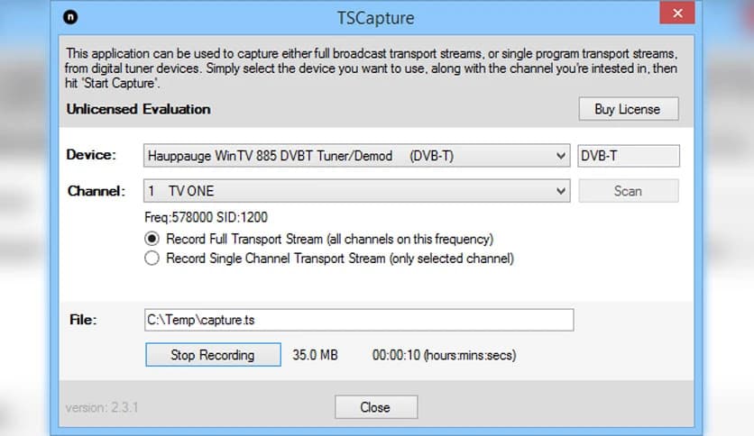 DEVNZ TSCapture 3.0.0