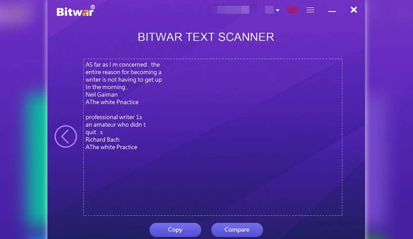 Bitwar Text Scanner 1.6.0.6