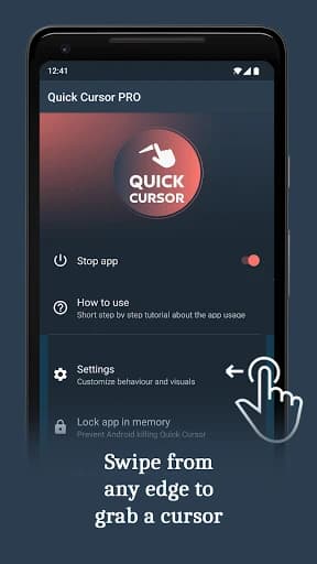 Quick Cursor – One-Handed mode 2.2.1