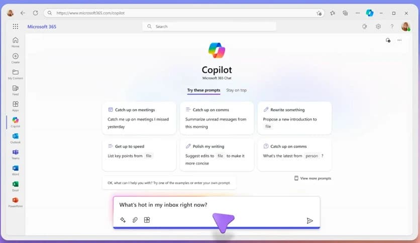 Microsoft Copilot 1.25121.84.0