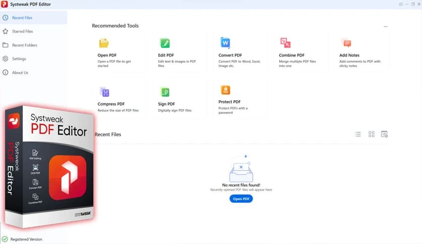 Systweak PDF Editor Pro 1.0.0.8447