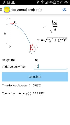 Physics Formulas 5.1.2