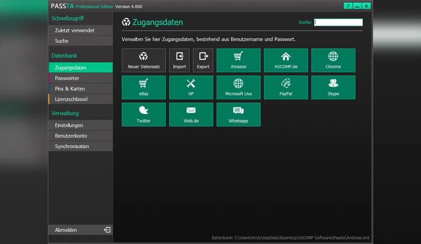 ASCOMP Passta Professional 5.004