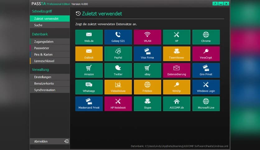 ASCOMP Passta Professional 5.004