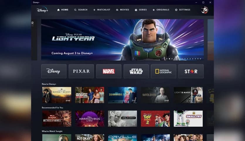 Disney+ For Windows