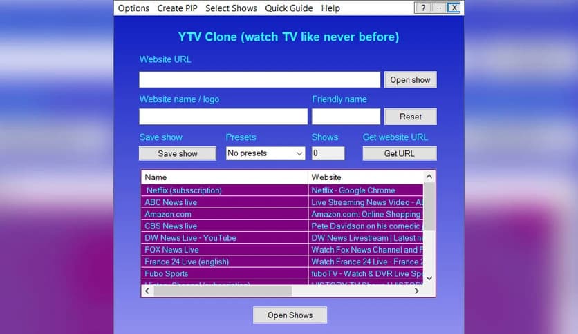 Applian YTV Clone