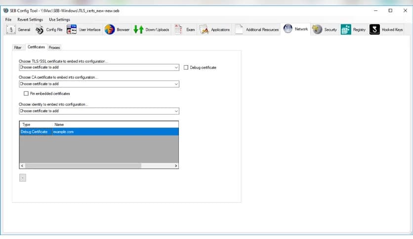 Safe Exam Browser 3.6.0
