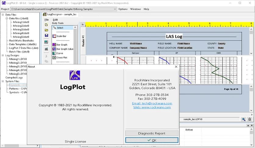 RockWare LogPlot 2024.3.6