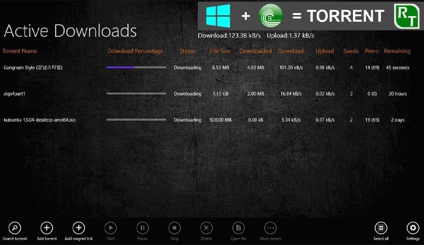 Torrent RT Freemium