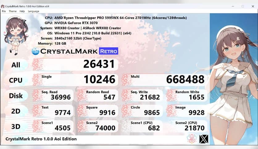 CrystalMark Retro 2.0.6