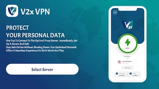 V2xVPN – Fast & Secure VPN 1.8.17