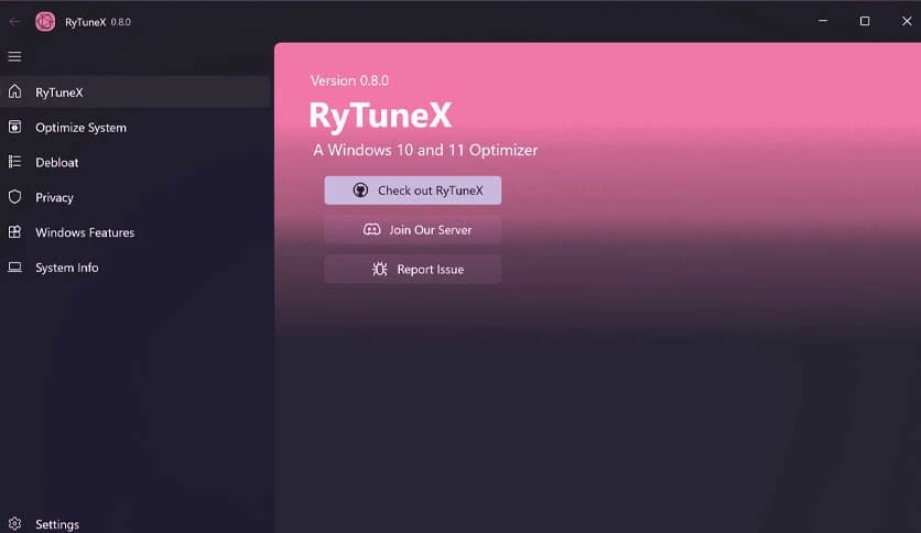 RyTuneX 1.6.0