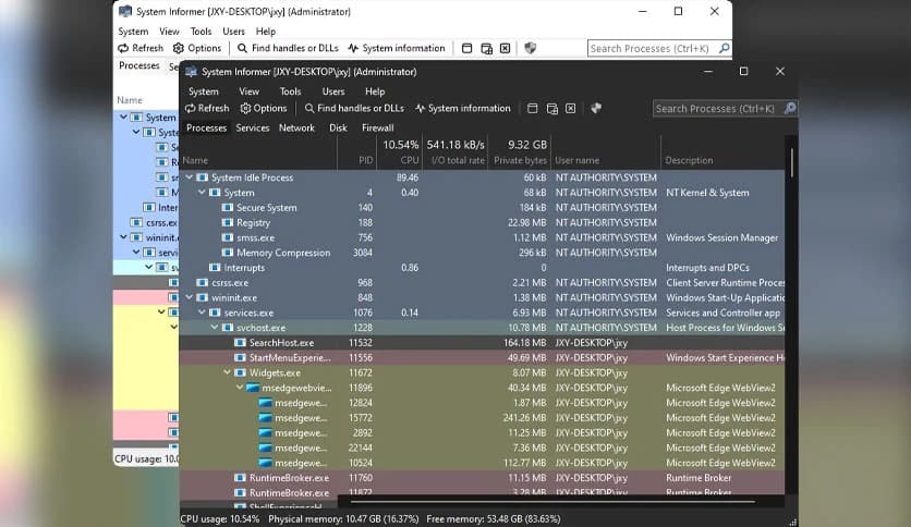 Winsider System Informer 3.2.25011