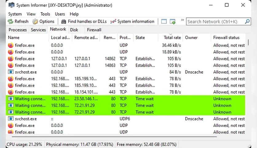 Winsider System Informer 3.2.25011