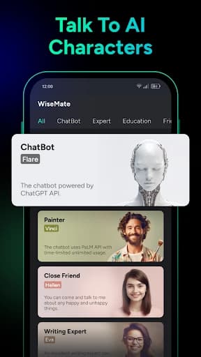 WiseMate – AI ChatBot & Art 1.3.7