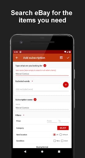 Deals Tracker PRO: eBay Alerts 2.40.5
