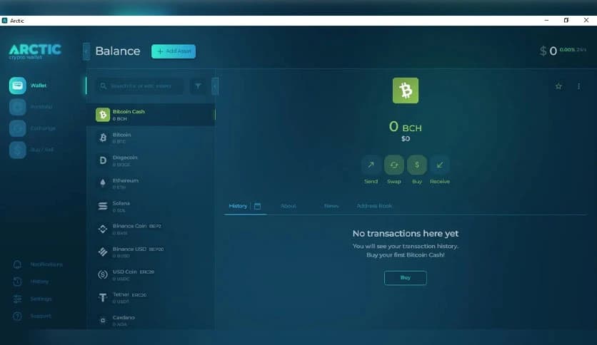 Arctic Wallet 0.9.36