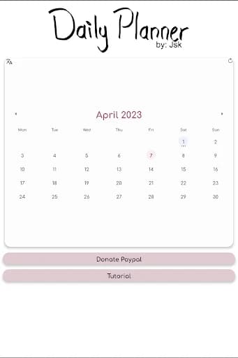 DailyPlanner by Jsk 1.0.4