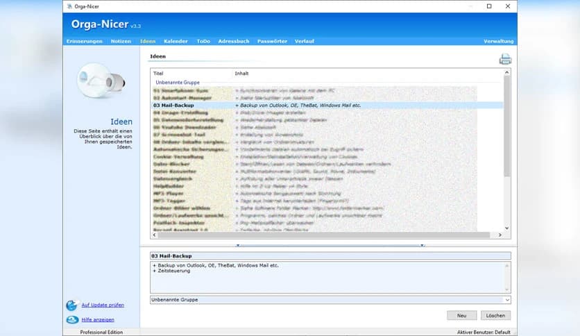 ASCOMP Orga-Nicer Professional 3.305