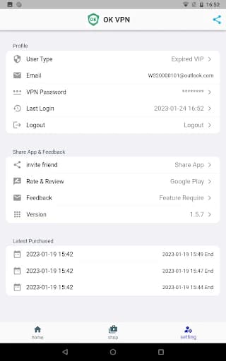OK VPN – Super Fast & Okay VPN 1.6.6