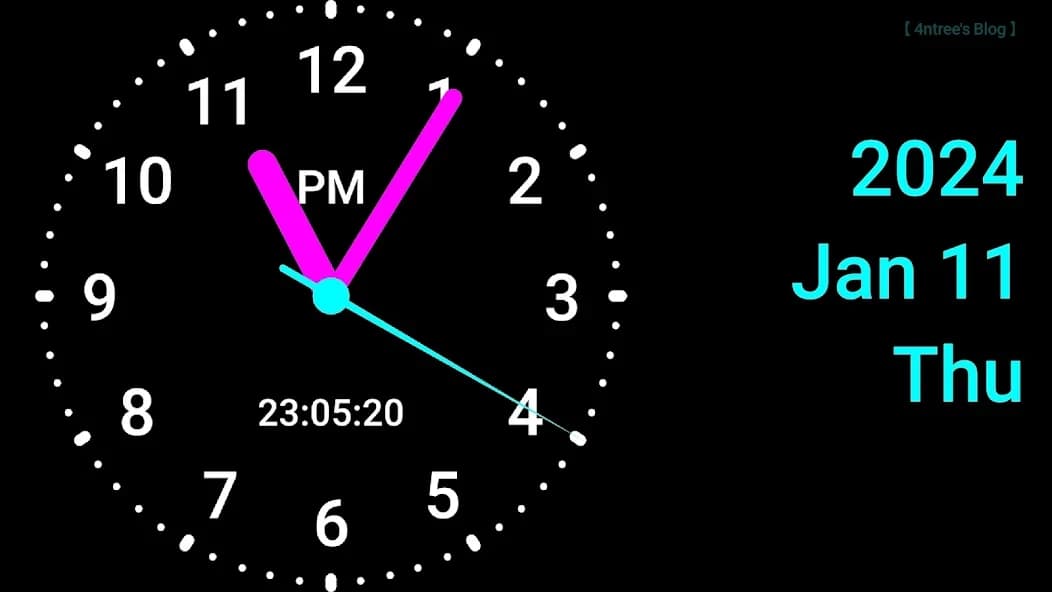 4ntree Desk Clock 5.0.8