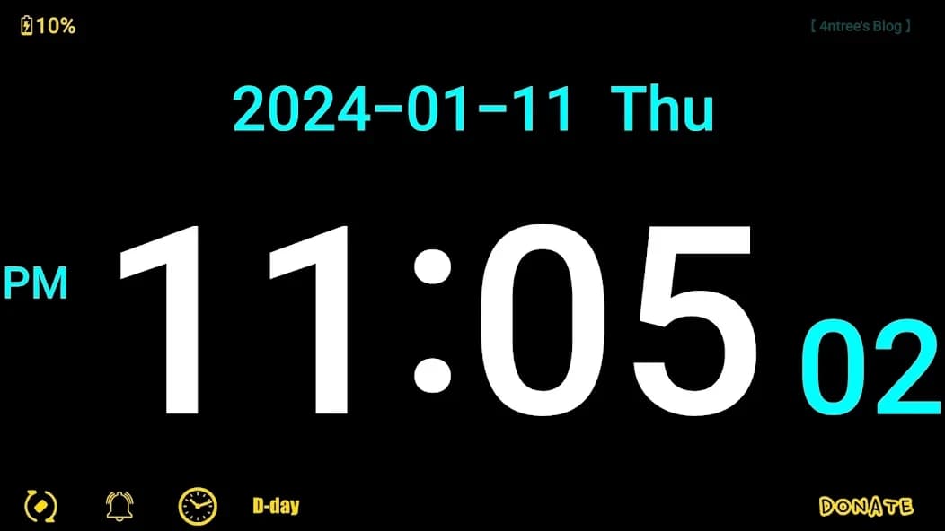 4ntree Desk Clock 5.0.8