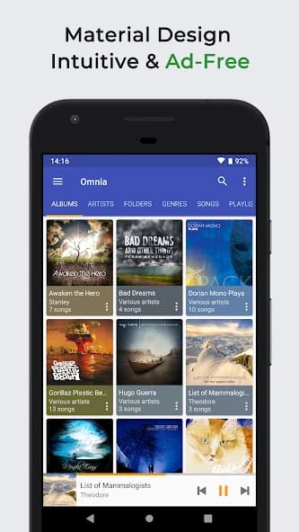 Omnia Music Player 1.8.5 build 141