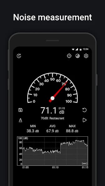 Sound meter : SPL & dB meter 11.0