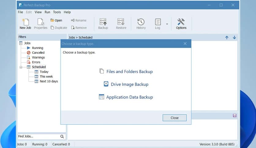 Perfect Backup Pro 3.3.0.885