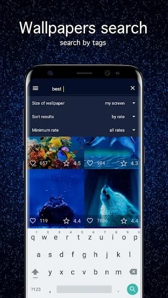 Blue Wallpapers 4K 5.7.91