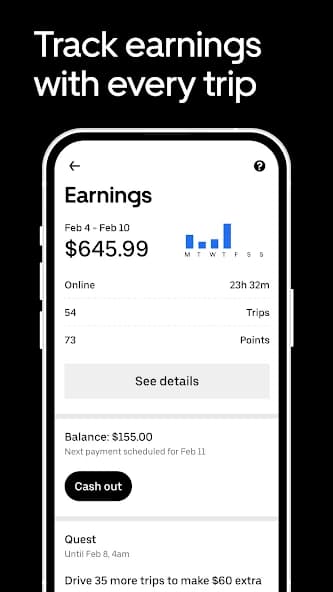 Uber – Driver: Drive & Deliver 4.482.10001