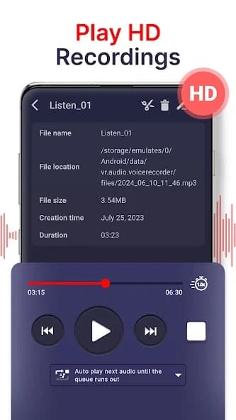 voice recorder 87.1