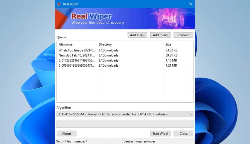 Deebash Real Wiper
