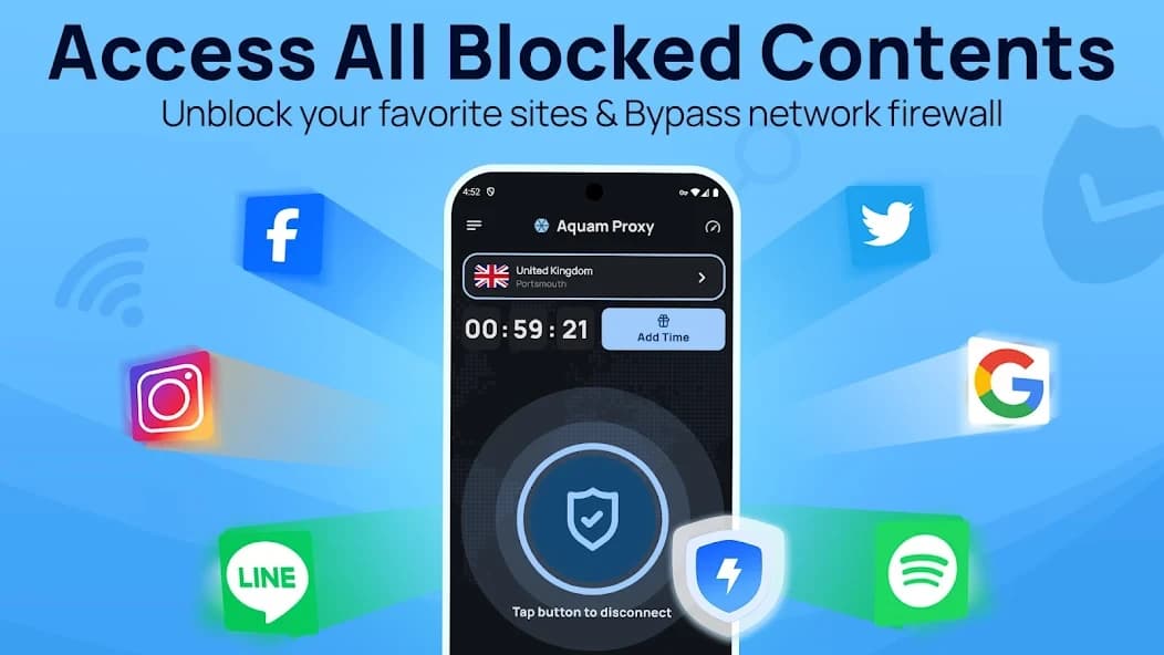 Aquam Proxy – Safe & Fast 1.0.2