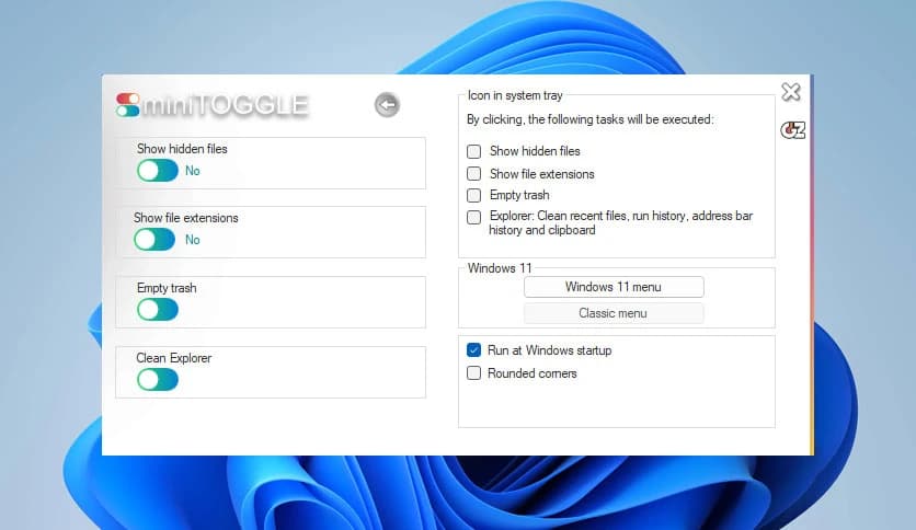 GDZSoft miniToggle 1.4.2