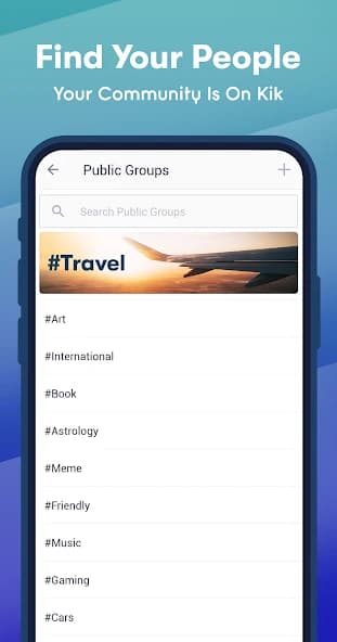 Kik — Messaging & Chat App 15.68.1.3096