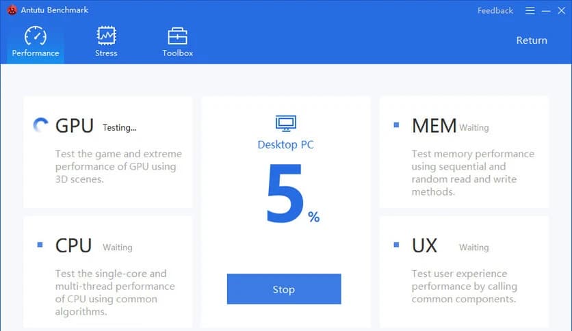 AnTuTu Benchmark 2.0.0.1192